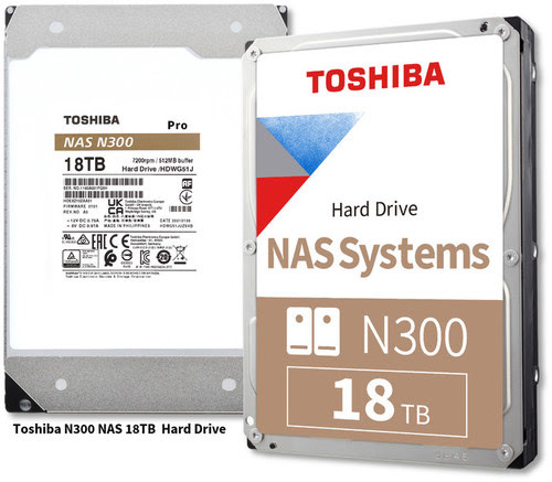 Toshiba N300 NAS - Hard drive